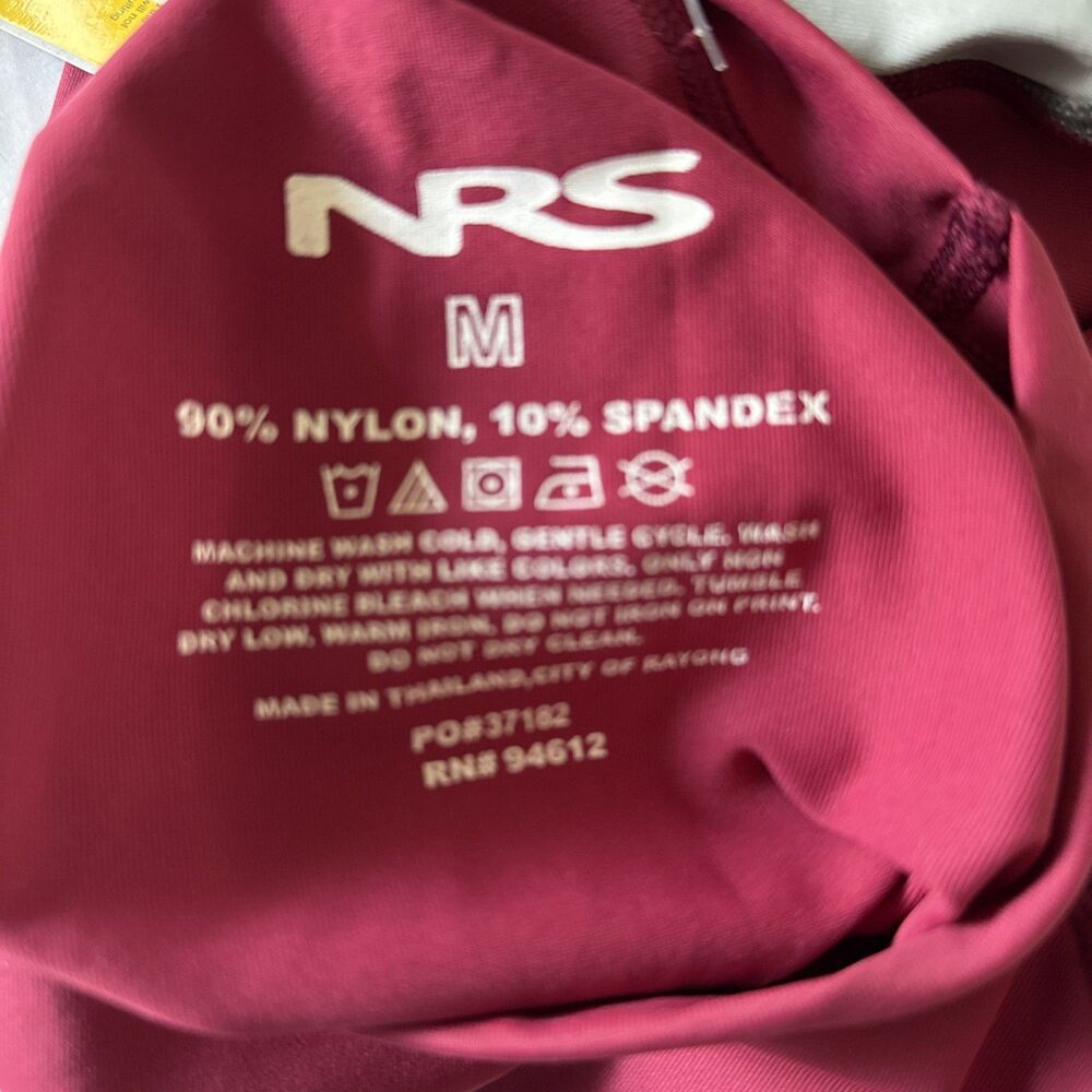 NEW NRS Hydroskin 0.5 Shirt Rashguard Women's Pink Short Sleeve Shirt Size Med - Picture 11 of 11